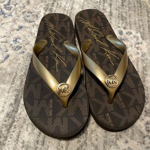 Size 7 - Michael Kors Flip Flops